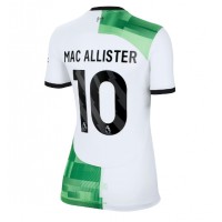 Liverpool Alexis Mac Allister #10 Vieraspaita Naiset 2023-24 Lyhythihainen